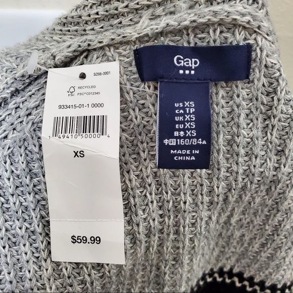 Gap long sleeve sweater open cardigan - Picture 5 of 5